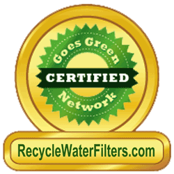 Recycle your used water filters the easy way at RecyleWaterFilters.com